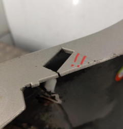 Pare choc avant RENAULT MODUS Photo n°6