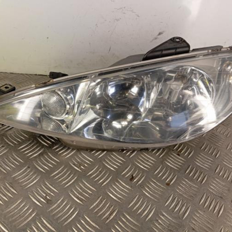 Optique avant principal gauche (feux)(phare) PEUGEOT 206