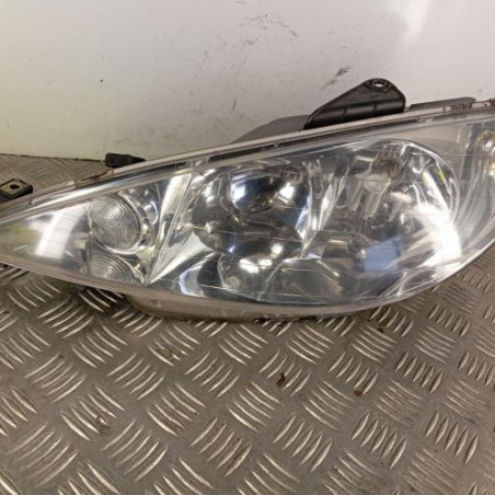 Optique avant principal gauche (feux)(phare) PEUGEOT 206 Photo n°1