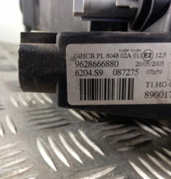 Optique avant principal gauche (feux)(phare) PEUGEOT 206 Photo n°3