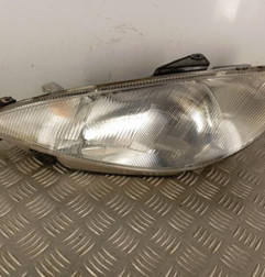 Optique avant principal gauche (feux)(phare) PEUGEOT 206 Photo n°1