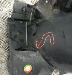 Pare boue avant gauche PEUGEOT 206 Photo n°3