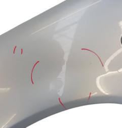 Aile avant gauche VOLKSWAGEN GOLF 4 Photo n°3