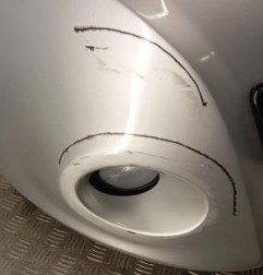 Pare choc avant RENAULT CLIO 3