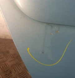 Porte laterale droit CITROEN C8 Photo n°6