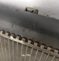 Radiateur eau PEUGEOT 206 Photo n°5