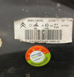 Optique avant principal gauche (feux)(phare) CITROEN C2 Photo n°5