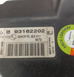 Optique avant principal droit (feux)(phare) OPEL TIGRA 2 Photo n°7