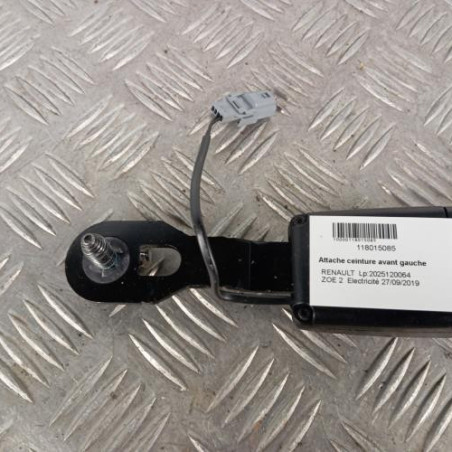 Attache ceinture avant gauche RENAULT ZOE 2 Photo n°1