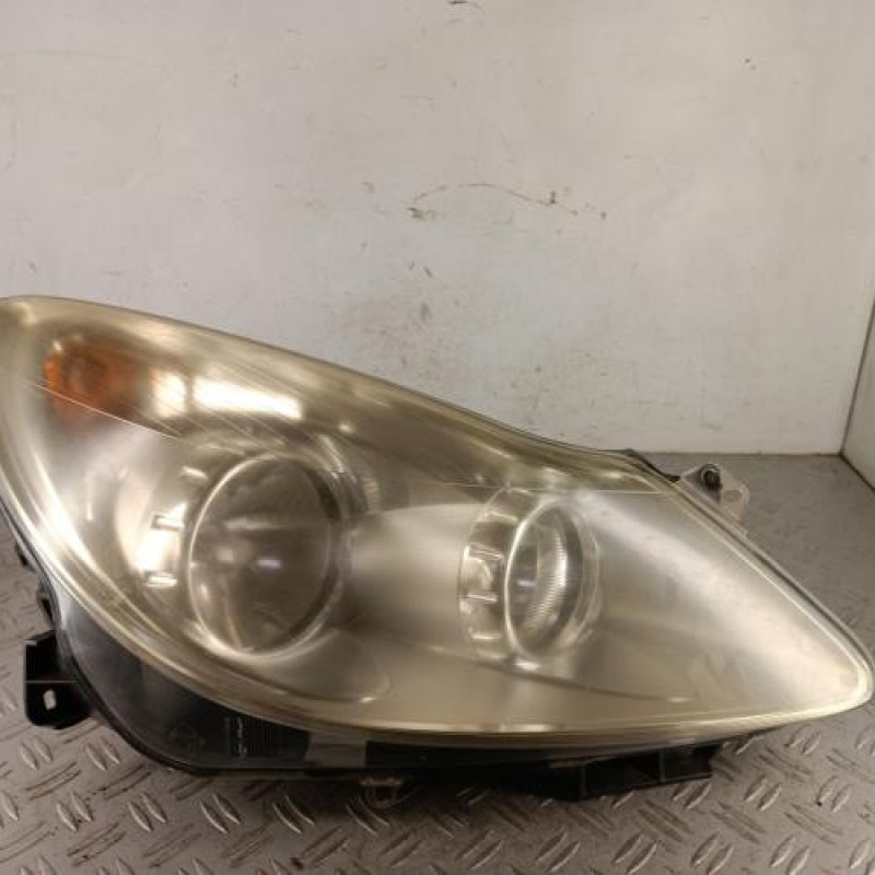 Optique avant principal droit (feux)(phare) OPEL CORSA D