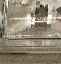 Optique avant principal gauche (feux)(phare) SEAT TOLEDO 1