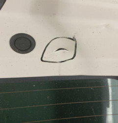 Malle/Hayon arriere RENAULT CAPTUR 1 Photo n°5