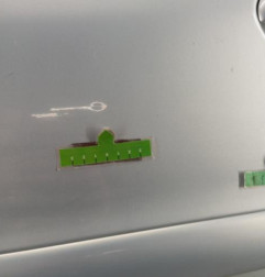 Porte avant gauche PEUGEOT 206 Photo n°3