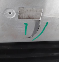 Pare choc avant OPEL ASTRA H Photo n°5