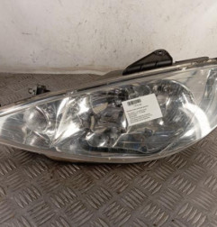 Optique avant principal gauche (feux)(phare) PEUGEOT 206 Photo n°1