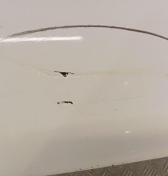 Pare choc arriere TOYOTA VERSO Photo n°3