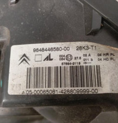 Optique avant principal droit (feux)(phare) CITROEN XSARA Photo n°6