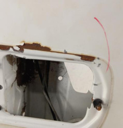 Porte de coffre droit RENAULT MASTER 2 Photo n°5