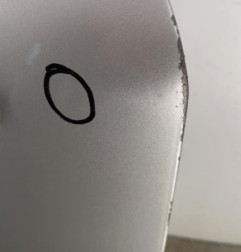 Porte avant gauche PEUGEOT 208 1 Photo n°4