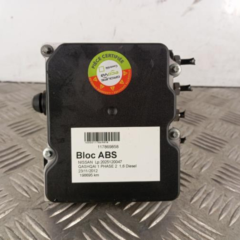 Bloc ABS (freins anti-blocage) NISSAN QASHQAI 1