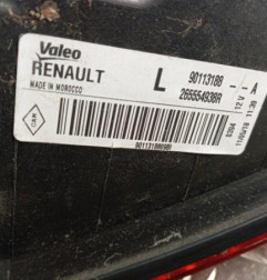 Feu arriere principal gauche (feux) DACIA SANDERO 2