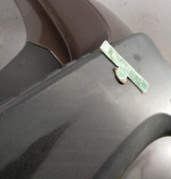 Pare choc arriere RENAULT SCENIC 3 Photo n°4