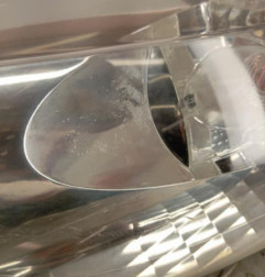 Optique avant principal gauche (feux)(phare) PEUGEOT 206+ Photo n°3