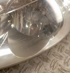 Optique avant principal gauche (feux)(phare) PEUGEOT 206+ Photo n°4