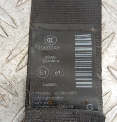 Ceinture avant gauche CITROEN C5 2 Photo n°6