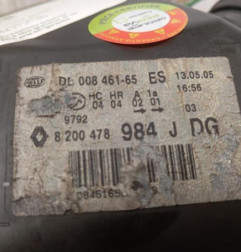 Optique avant principal gauche (feux)(phare) RENAULT CLIO 2 Photo n°6