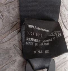 Ceinture avant gauche RENAULT CLIO 2 Photo n°5