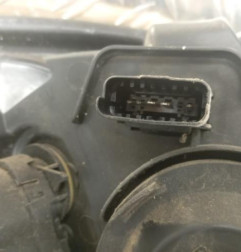 Optique avant principal gauche (feux)(phare) RENAULT SCENIC 3 Photo n°5