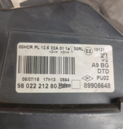 Optique avant principal droit (feux)(phare) PEUGEOT 208 1 Photo n°4