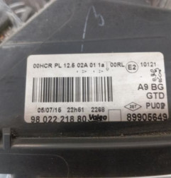 Optique avant principal gauche (feux)(phare) PEUGEOT 208 1 Photo n°4