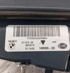 Feu arriere secondaire droit (feux) BMW X6 F16 Photo n°6