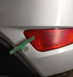 Pare choc arriere HYUNDAI IX 20 Photo n°3