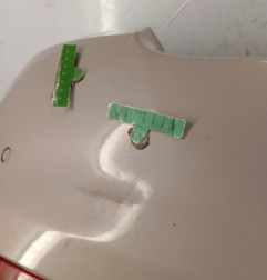 Pare choc arriere FIAT 500 2 Photo n°5