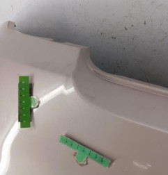 Pare choc arriere FIAT 500 2 Photo n°6