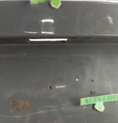 Pare choc arriere SEAT LEON 2 Photo n°3