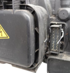 Optique avant principal gauche (feux)(phare) OPEL ZAFIRA A Photo n°3