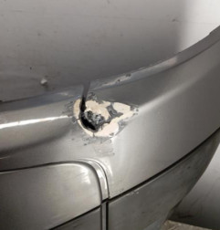 Pare choc avant PEUGEOT PARTNER 2