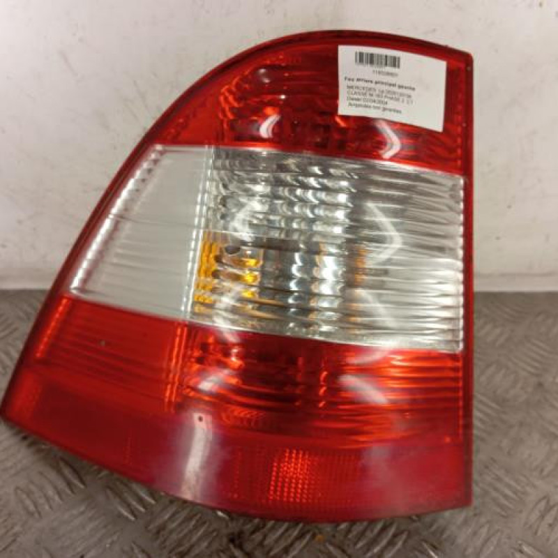 Feu arriere principal gauche (feux) MERCEDES CLASSE M 163