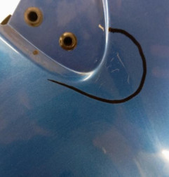 Aile avant droit RENAULT MEGANE 3