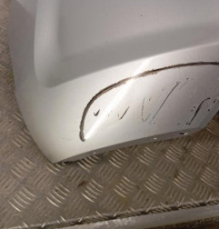 Pare choc arriere CITROEN C4 2