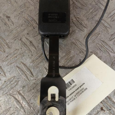 Attache ceinture avant gauche PEUGEOT 207