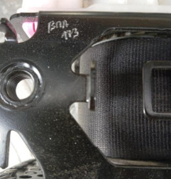 Ceinture avant gauche CITROEN BERLINGO 2 Photo n°4