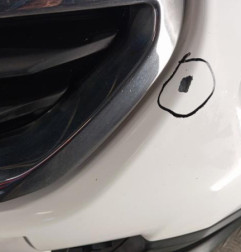 Pare choc avant PEUGEOT 2008 1 Photo n°3