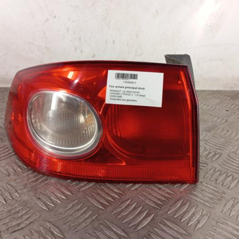 Feu arriere principal droit (feux) RENAULT LAGUNA 2