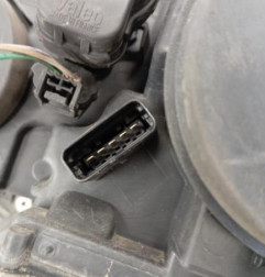 Optique avant principal droit (feux)(phare) RENAULT LAGUNA 2 Photo n°6