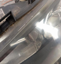 Optique avant principal gauche (feux)(phare) RENAULT LAGUNA 2 Photo n°3